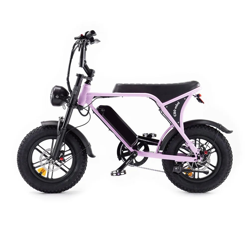 Ouxi C80 Mini Fatbike roze