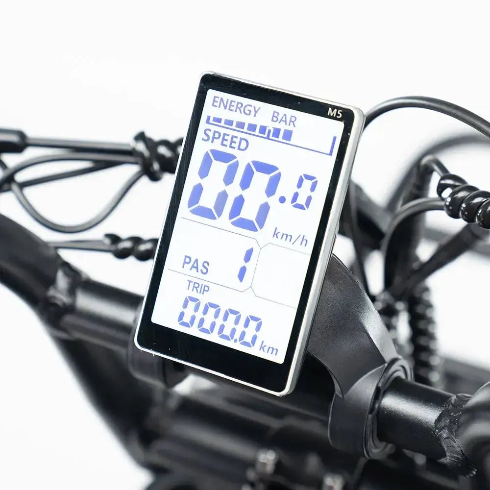 OUXI H9 4.0 Fatbike – Zwart