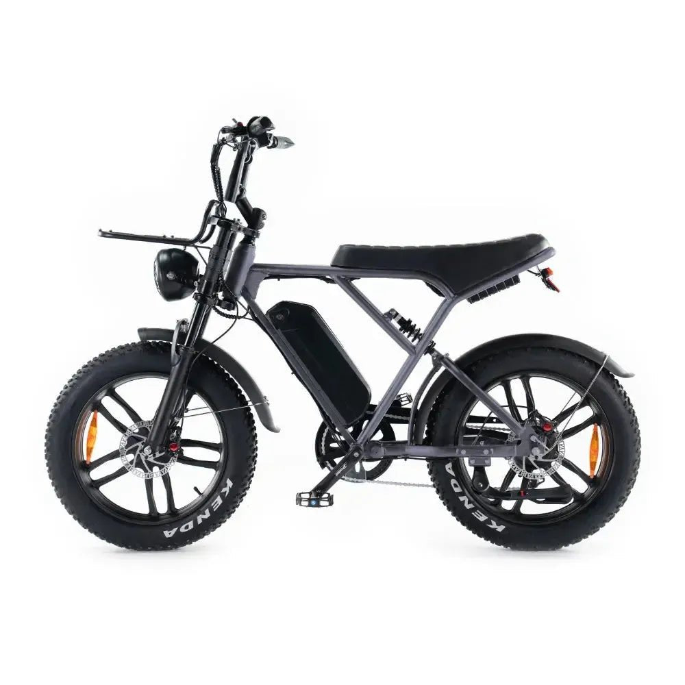 Ouxi H9 - Fatbike - Met Voorrekje - Spacegrijs