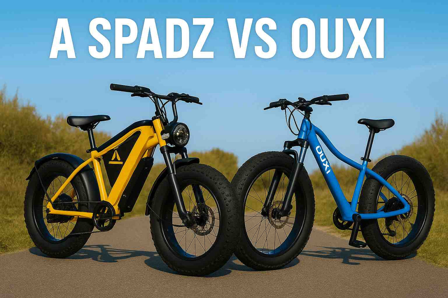 a spadz tegen ouxi fatbikes welke fiets met dikke banden is beter
