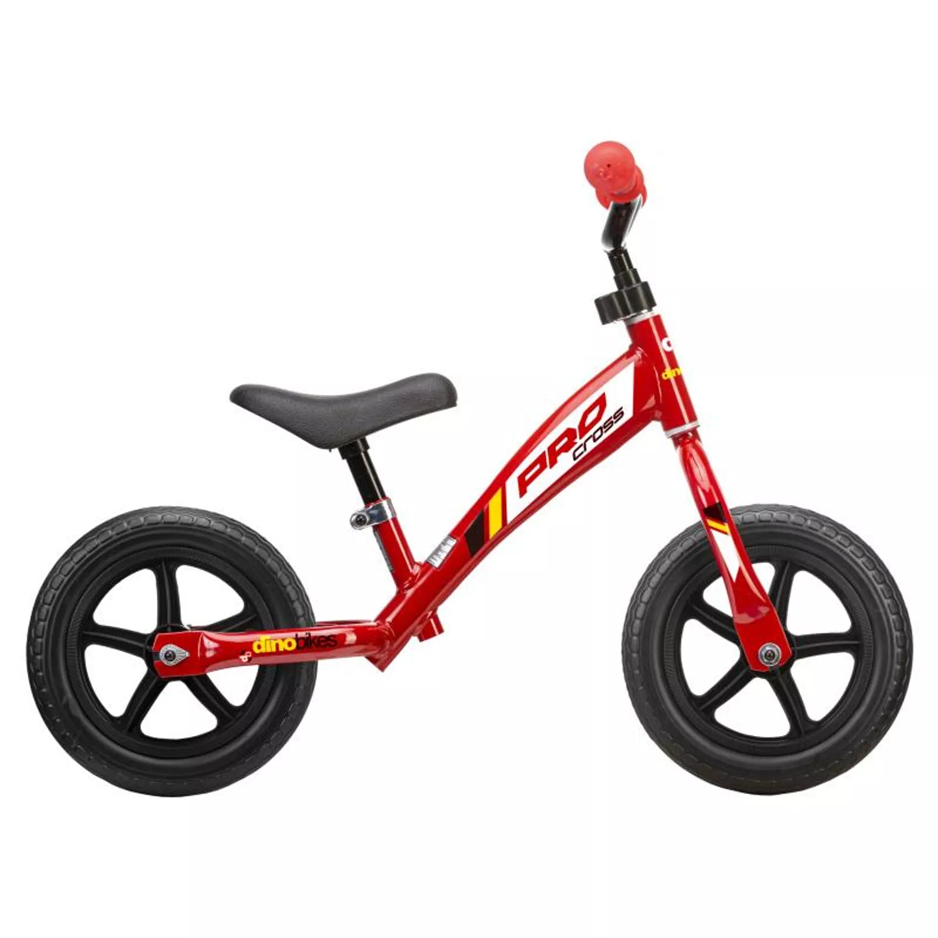 Dino Loopfiets Pro Cross 12 inch – Rood