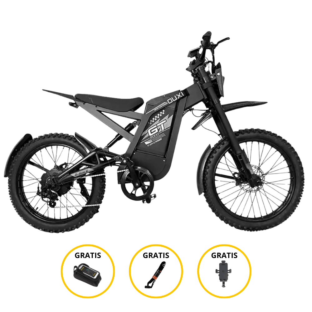 Ouxi gt2000 skinny bike zwart