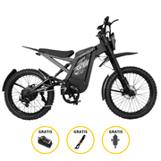 OUXI GT-2000 Skinnybike Zwart