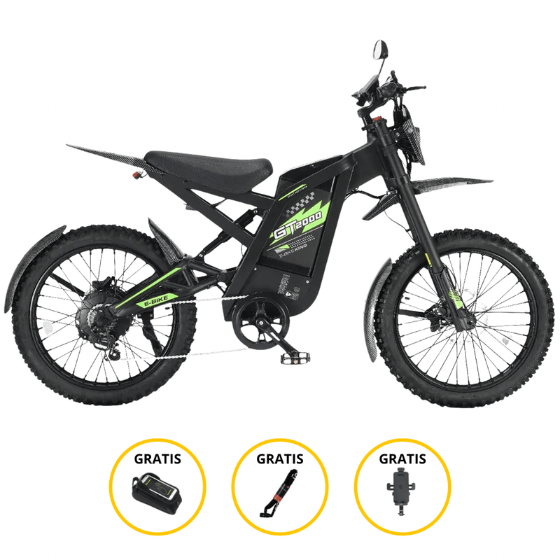OUXI GT-2000 Skinnybike Groen