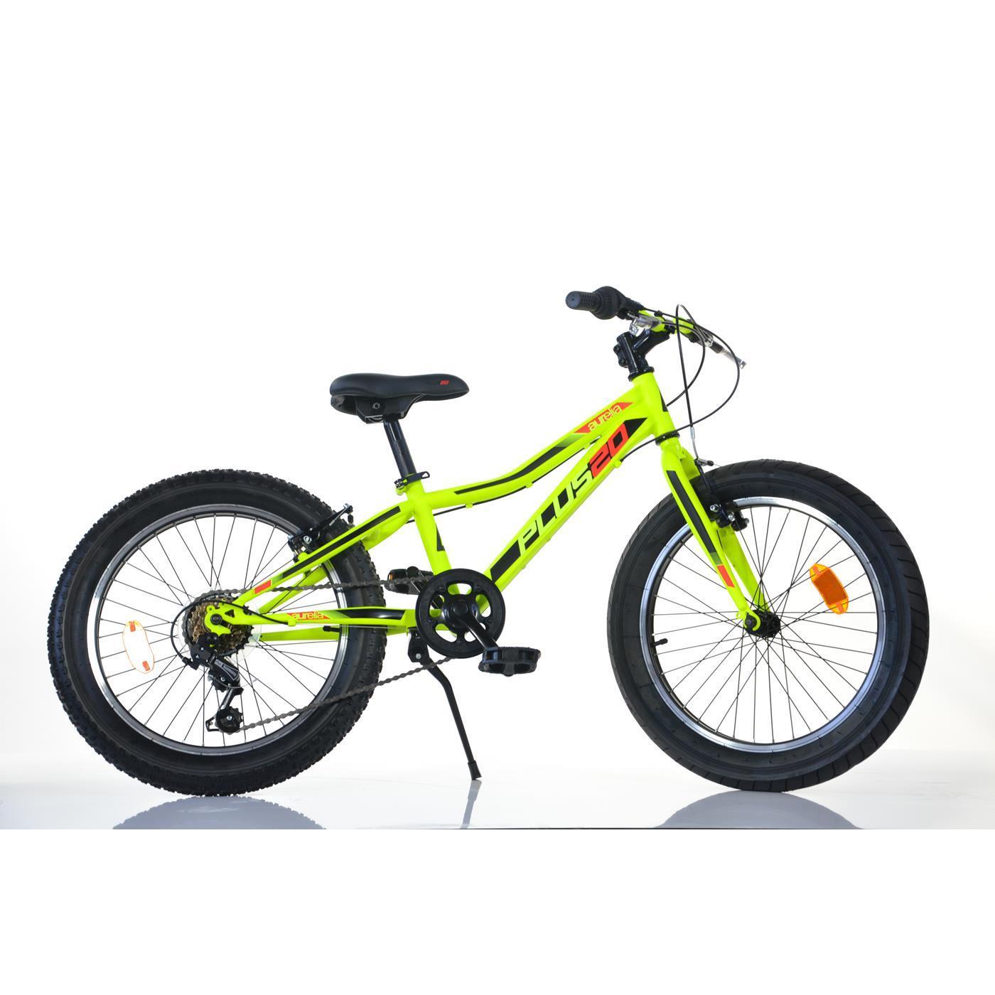 Aurelia Jongensfiets Plus lime groen 20 inch