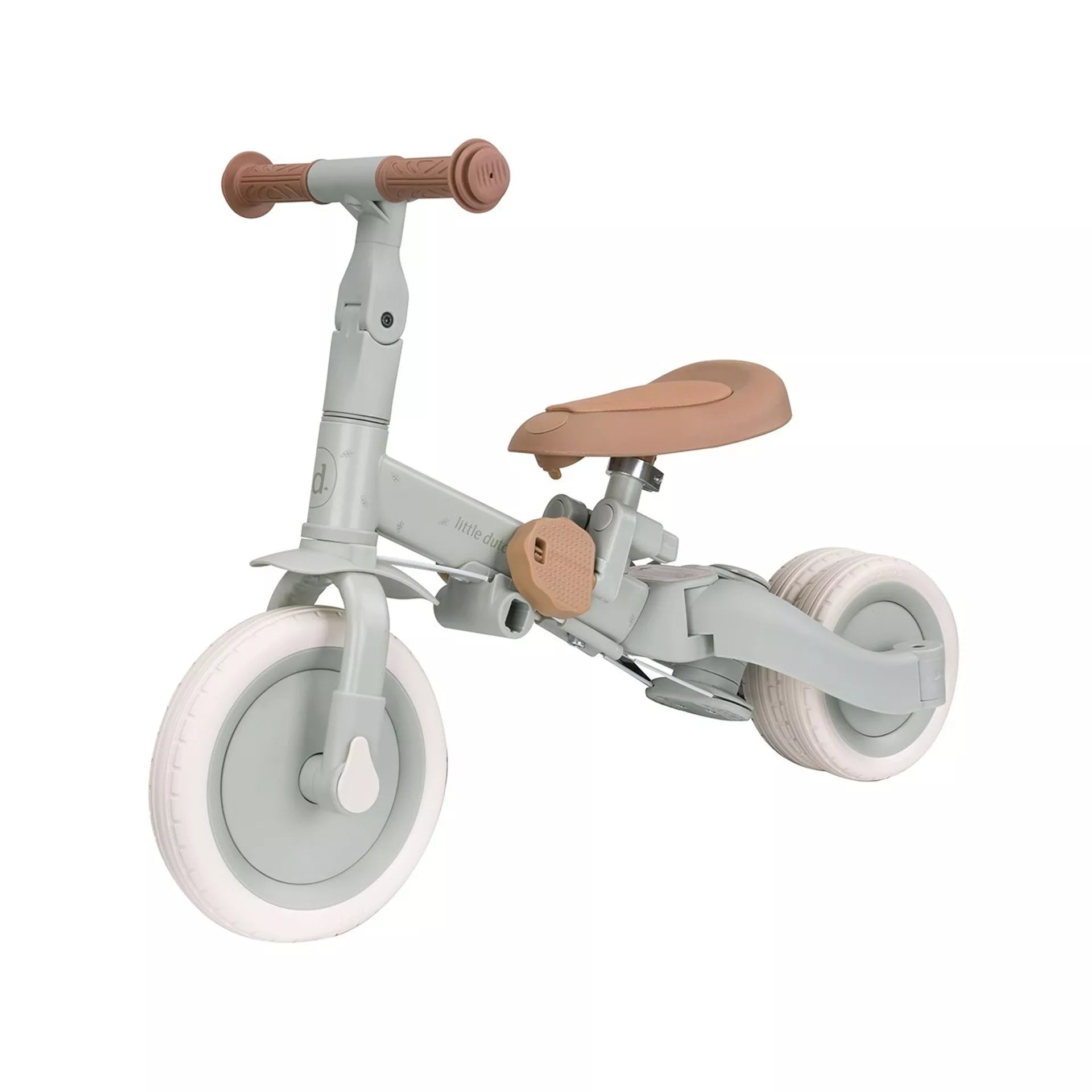 Little Dutch Driewieler + duwstang groen