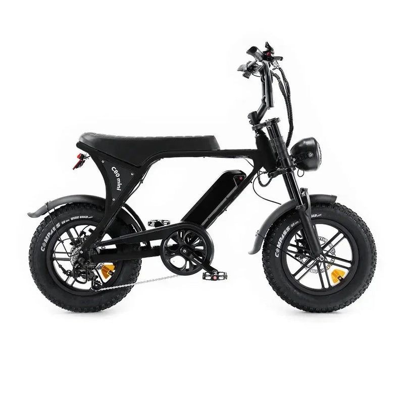Ouxi C80 Mini Fatbike Zwart