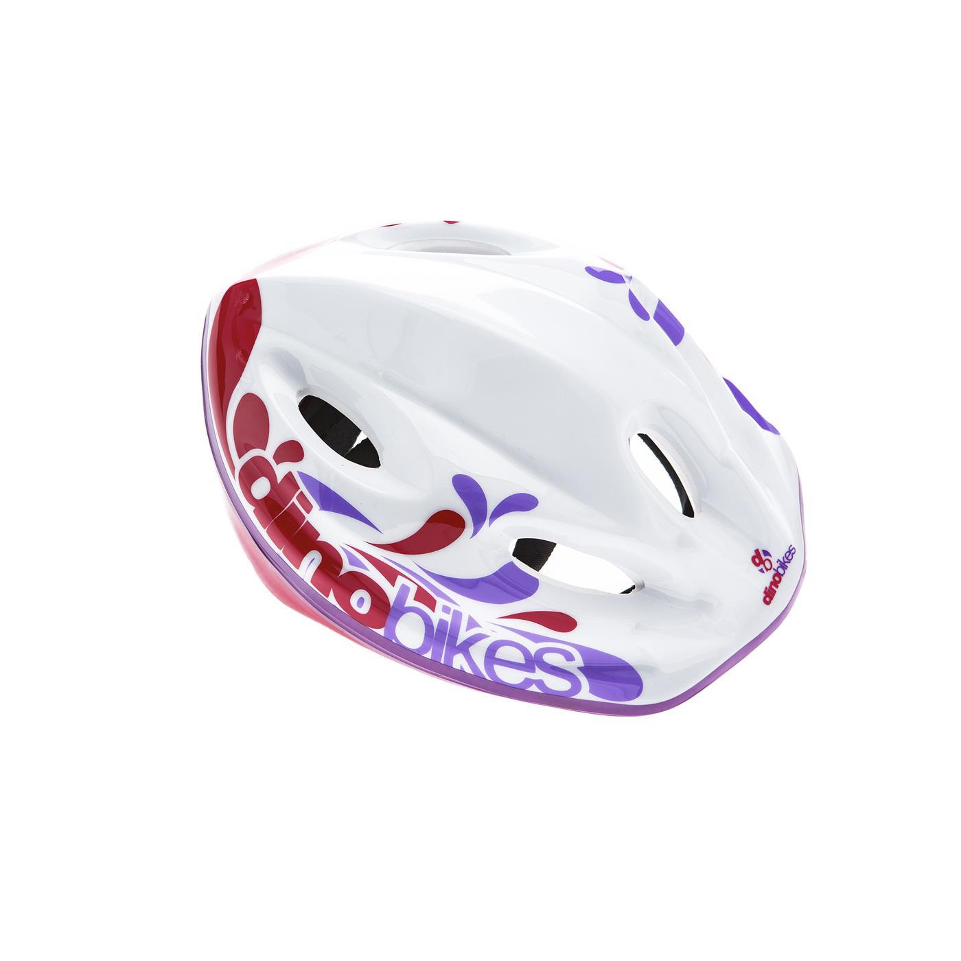 Dino Kinderhelm witroze 52-56cm