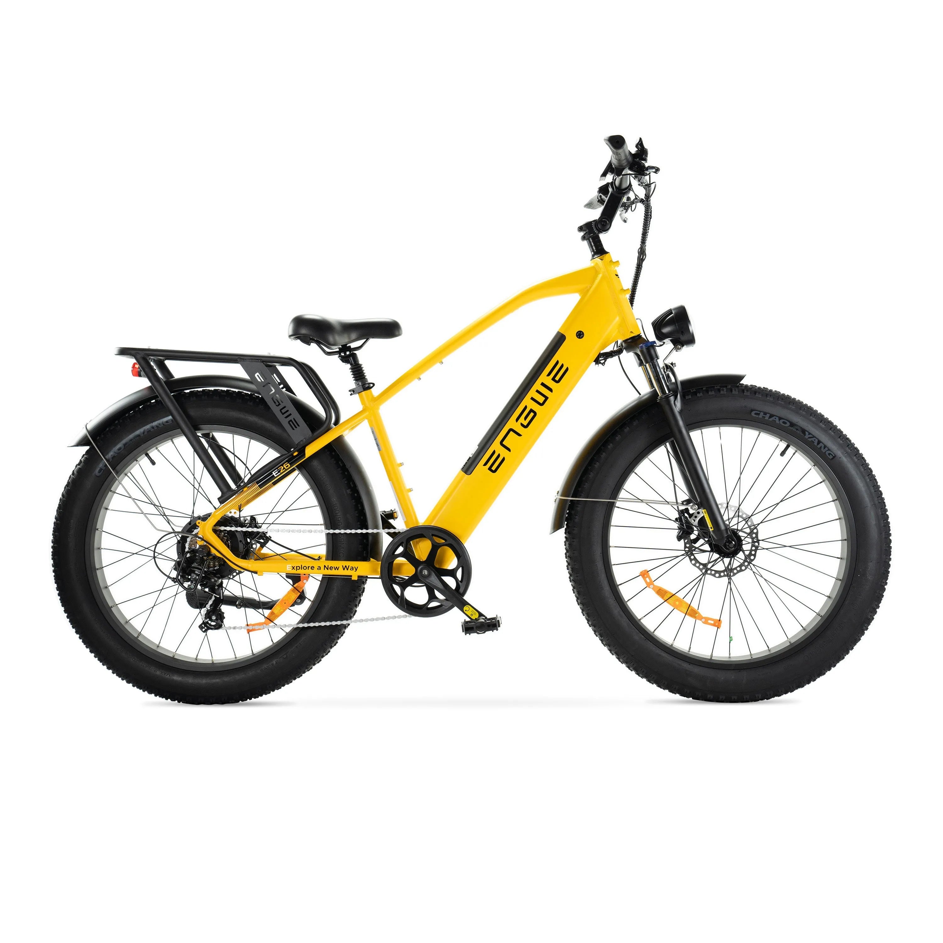 ENGWE E26 Fatbike – Hoge instap Geel
