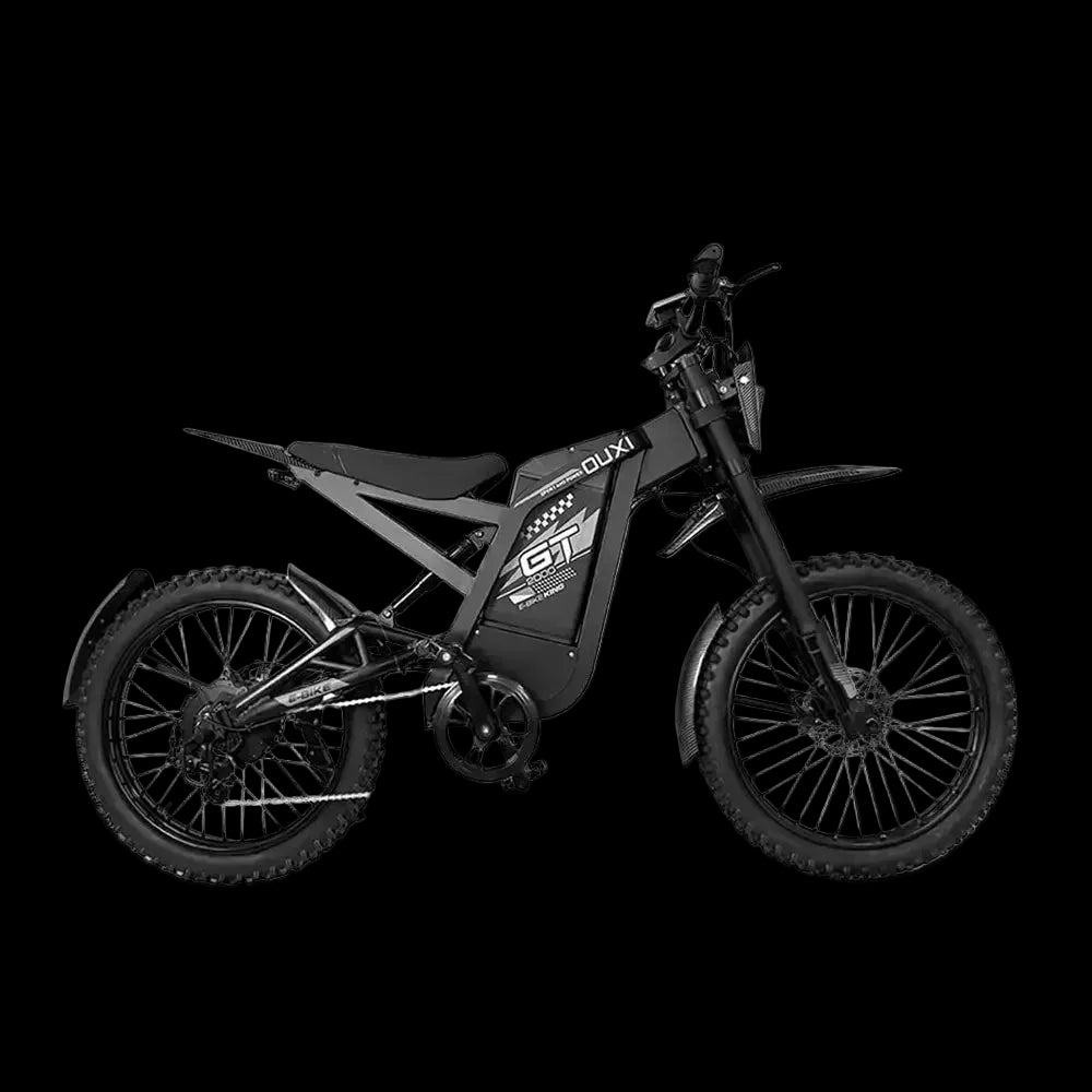 OUXI GT-2000 Skinnybike Zwart