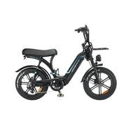 OUXI Q8 Fatbike Zwart