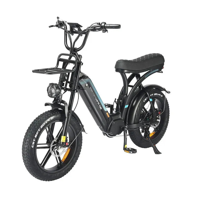 OUXI Q8 Fatbike Zwart
