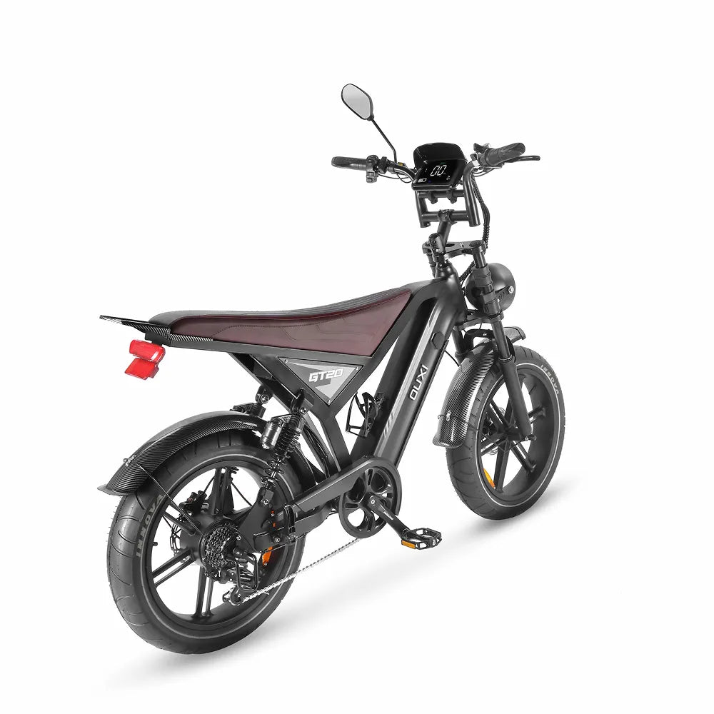 OUXI GT-20 Fatbike Zwart