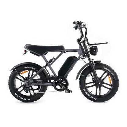 Ouxi H9 - Fatbike - Met Voorrekje - Spacegrijs