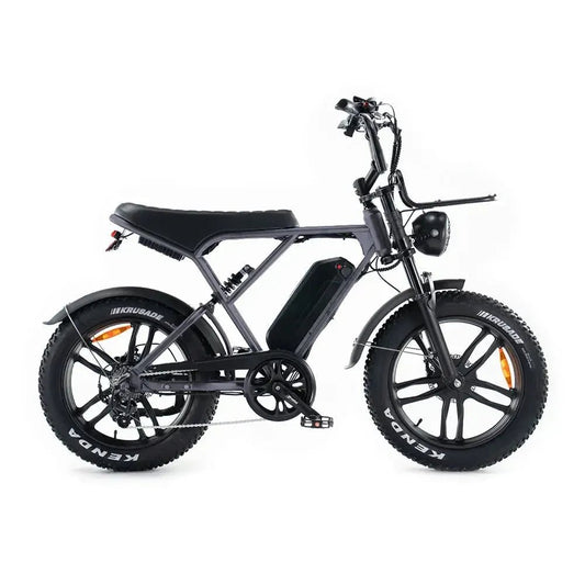 Ouxi H9 - Fatbike - Met Voorrekje - Spacegrijs