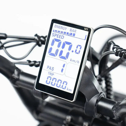 Ouxi H9 - Fatbike - Met Voorrekje - Spacegrijs